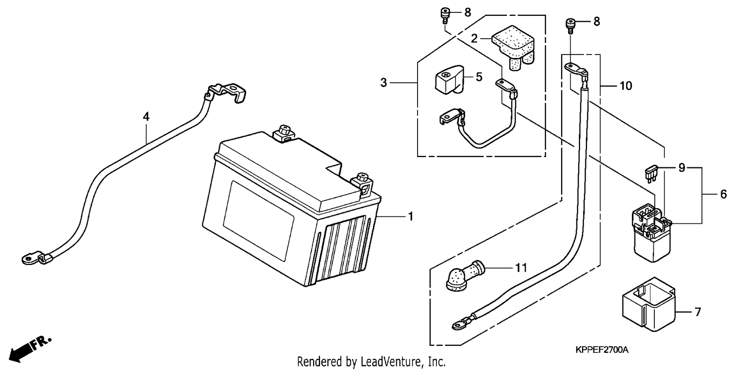 BATTERY (CBR125R/RS/RW5/RW6/RW8)