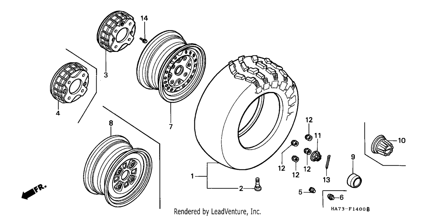 FRONT WHEEL