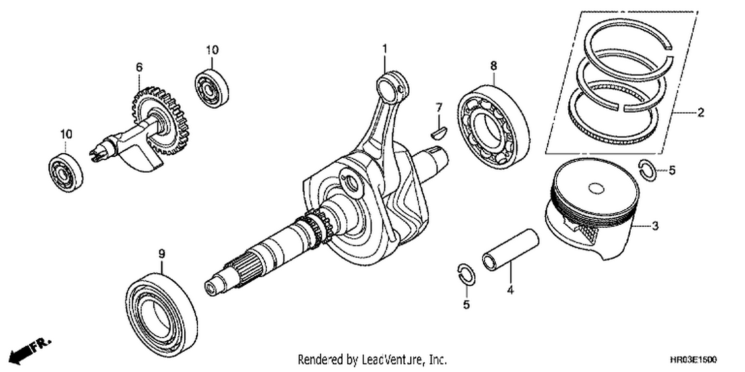  CRANK SHAFT/PISTON