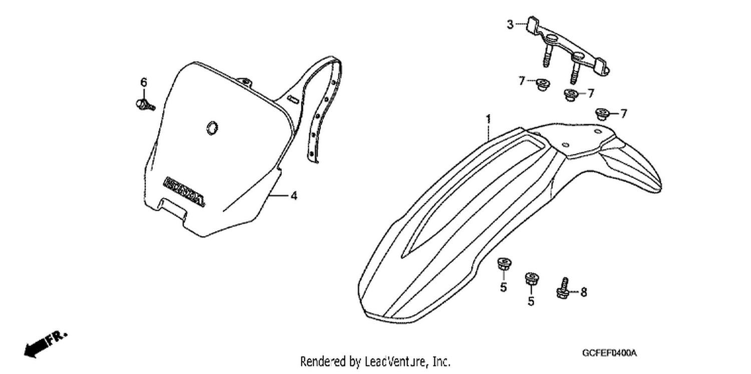  FRONT FENDER