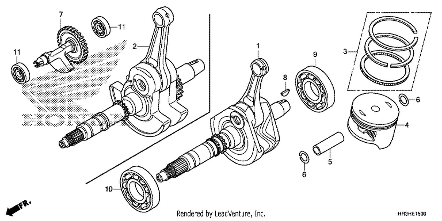  CRANKSHAFT/PISTON