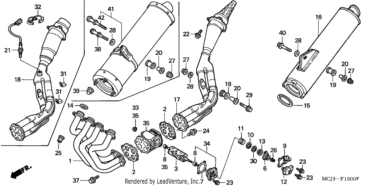 EXHAUST MUFFLER