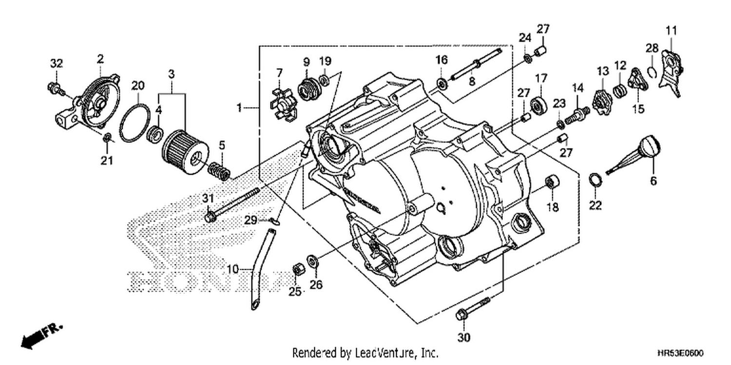  FRONT CRANKCASE COVER