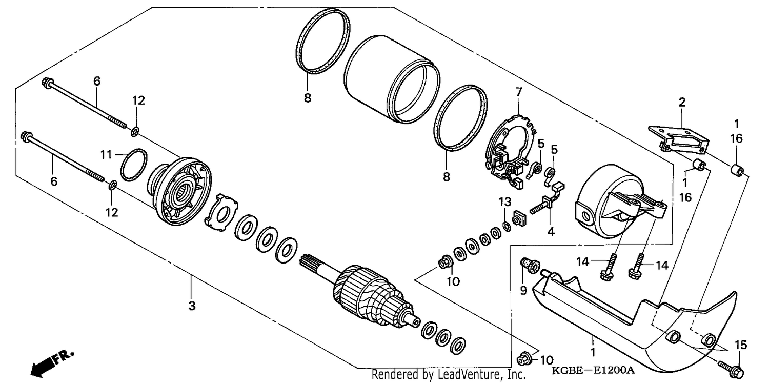 STARTER MOTOR