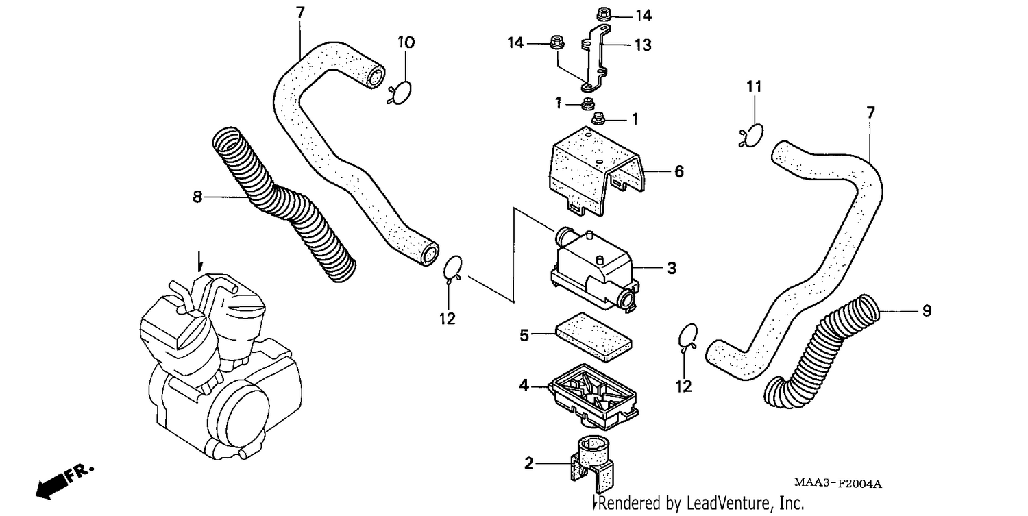 SUB AIR CLEANER