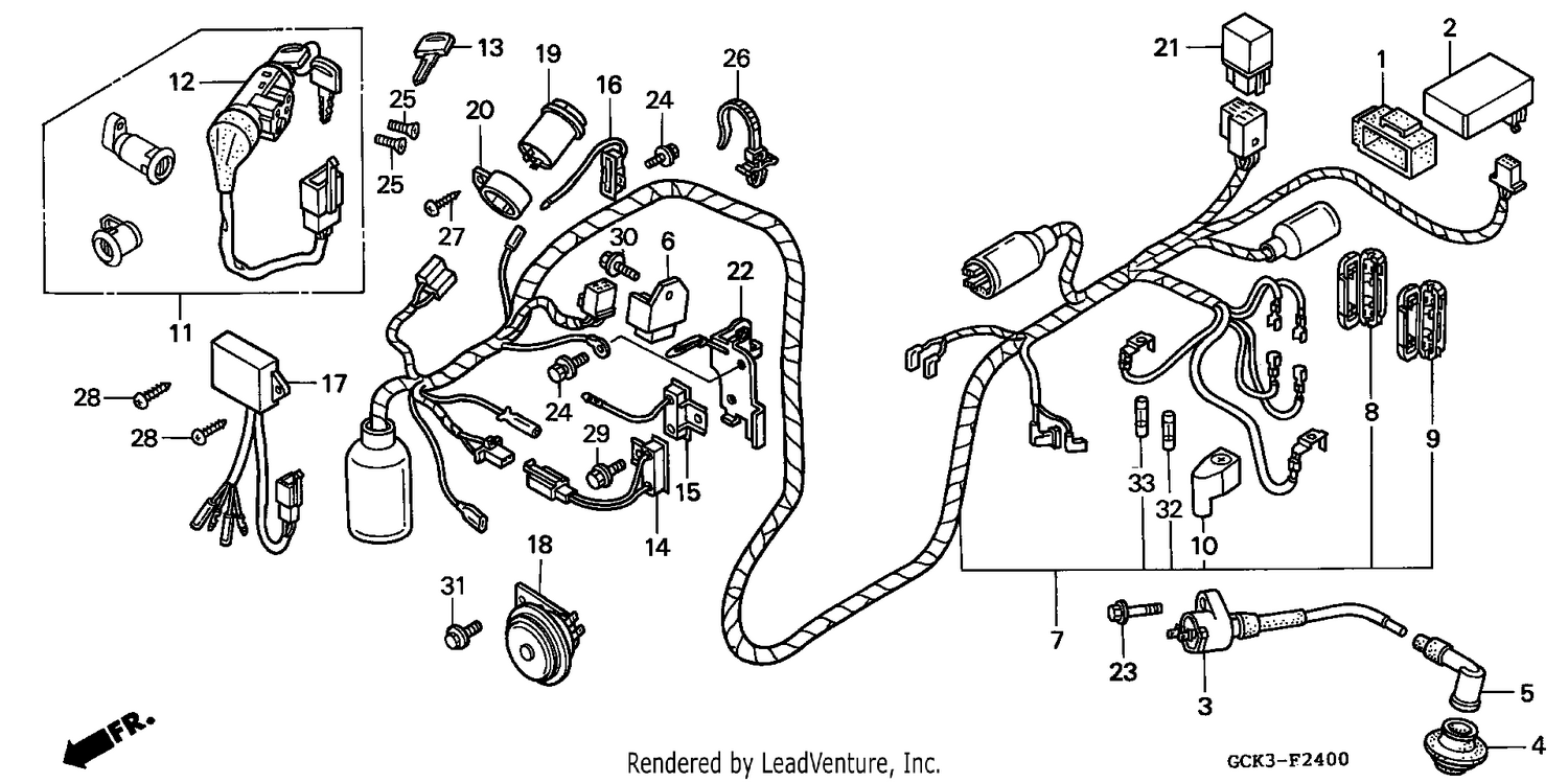 WIRE HARNESS/ IGNITION COIL
