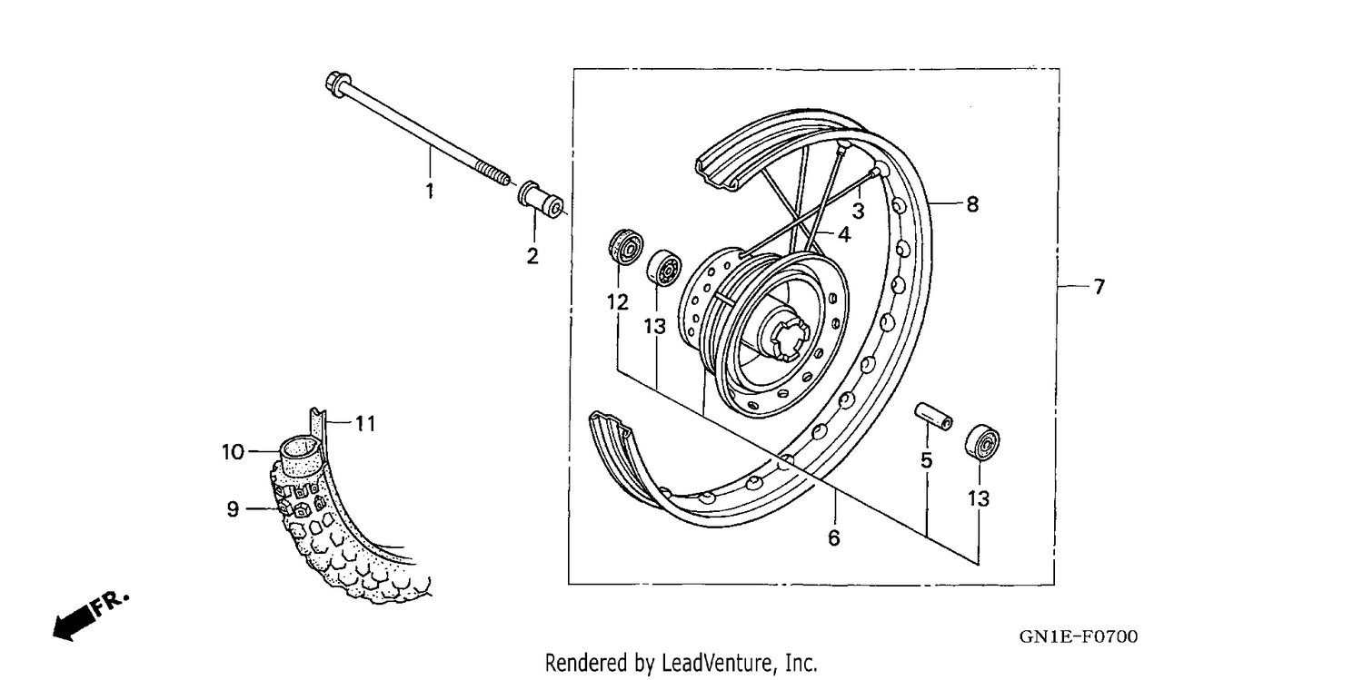FRONT WHEEL