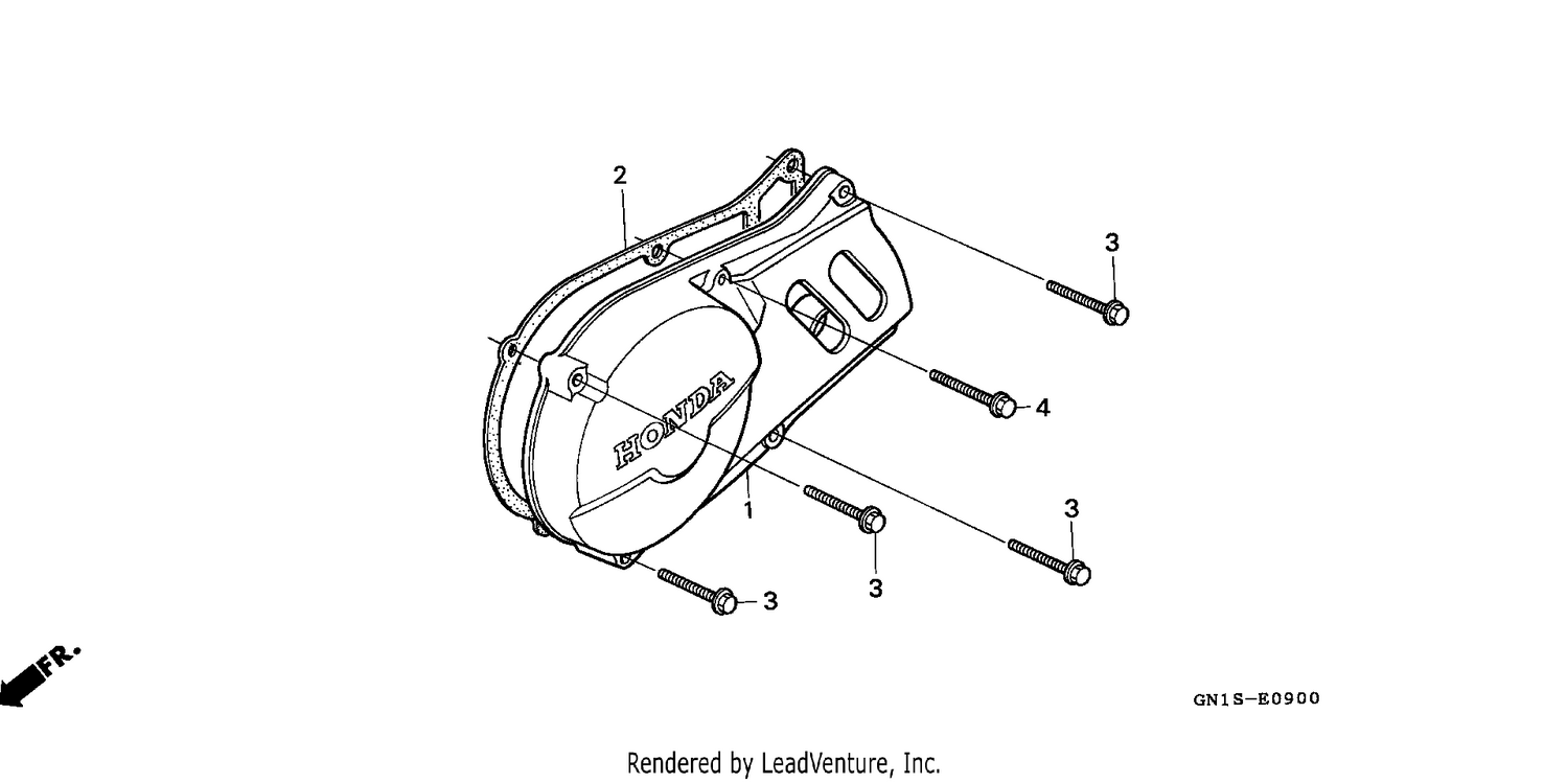 LEFT CRANKCASE COVER