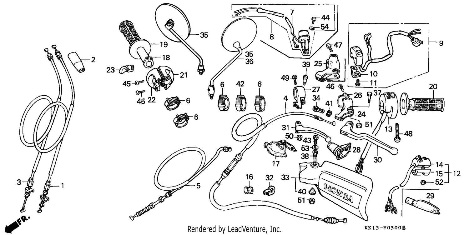 HANDLE LEVER/SWITCH/CABLE