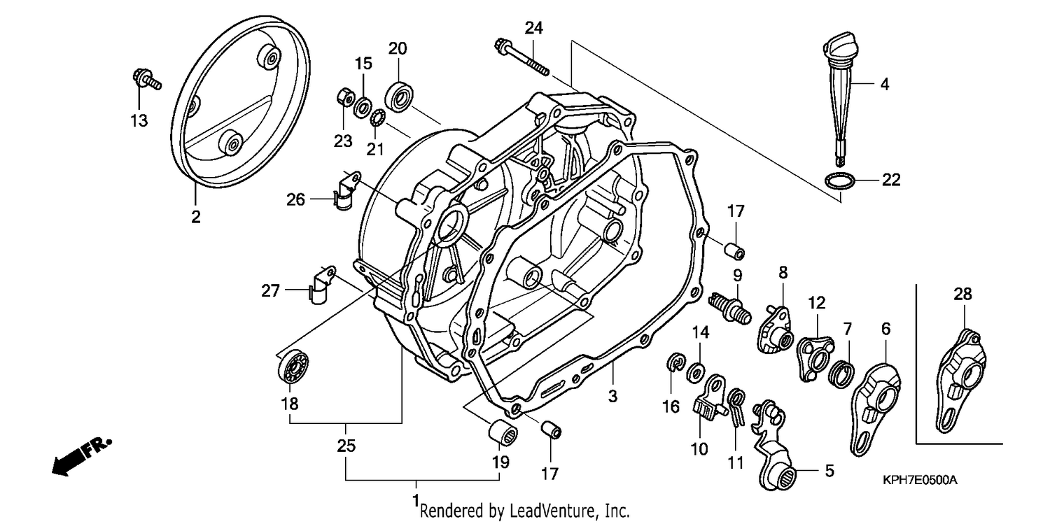 RIGHT CRANKCASE COVER