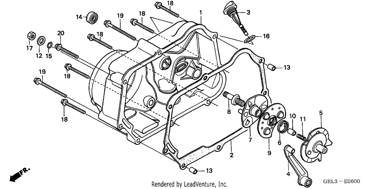 RIGHT CRANKCASE COVER