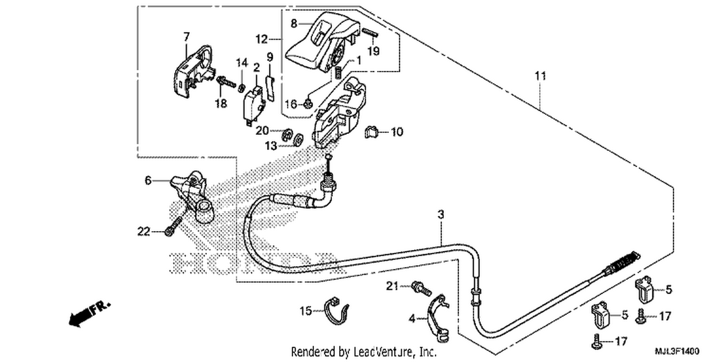  PARKI NG BRAKE LEVER