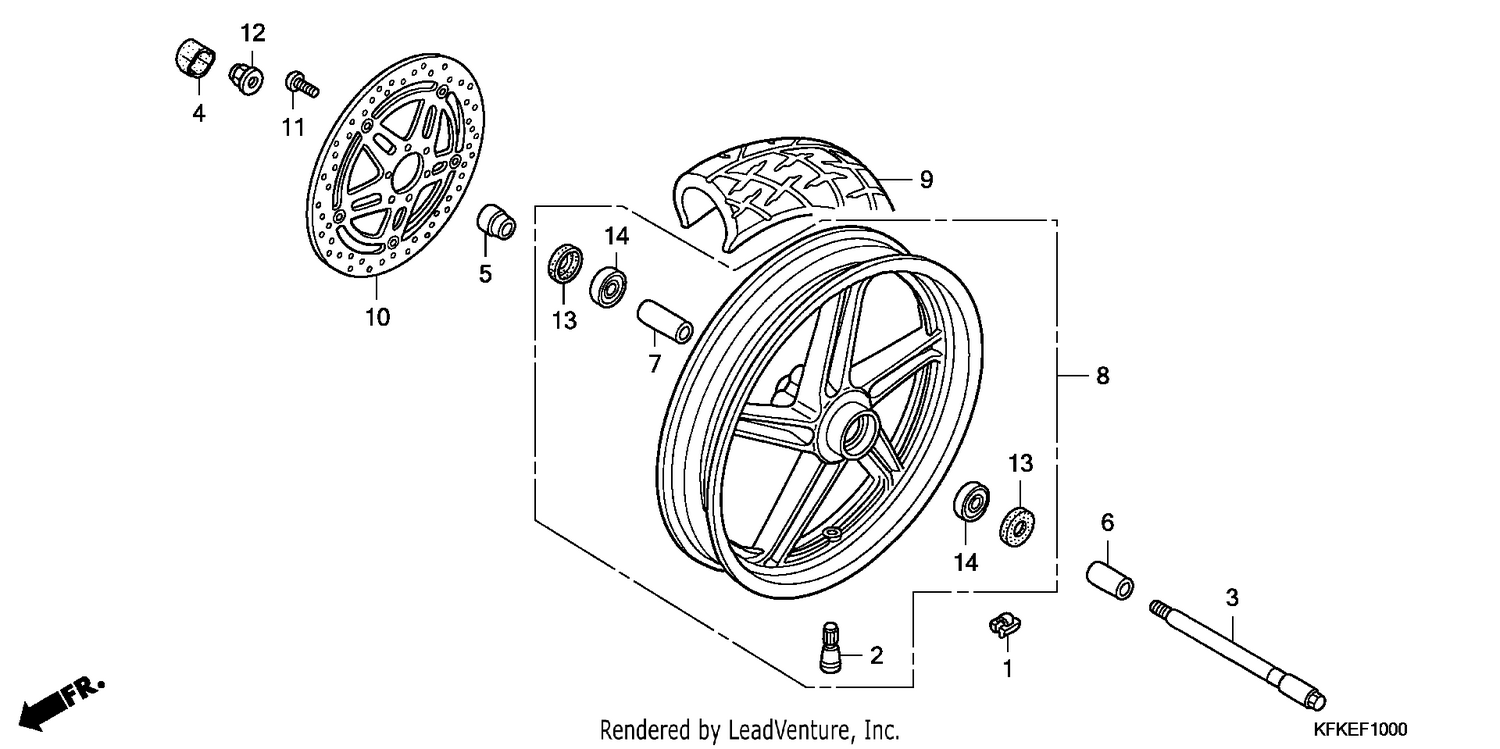 FRONT WHEEL