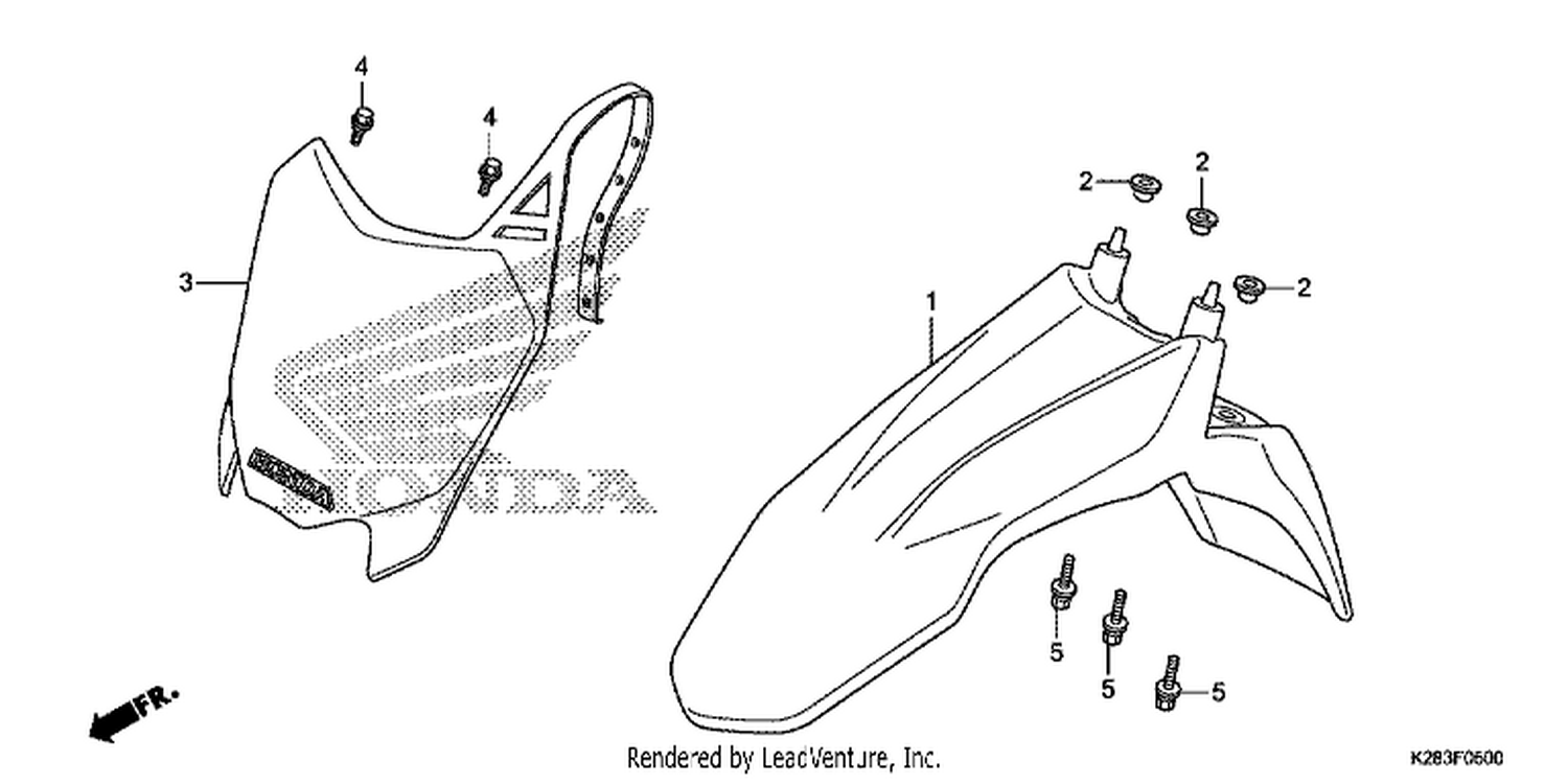  FRONT FENDER