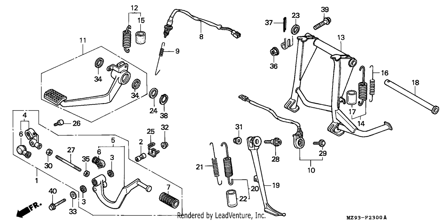 PEDAL/STAND