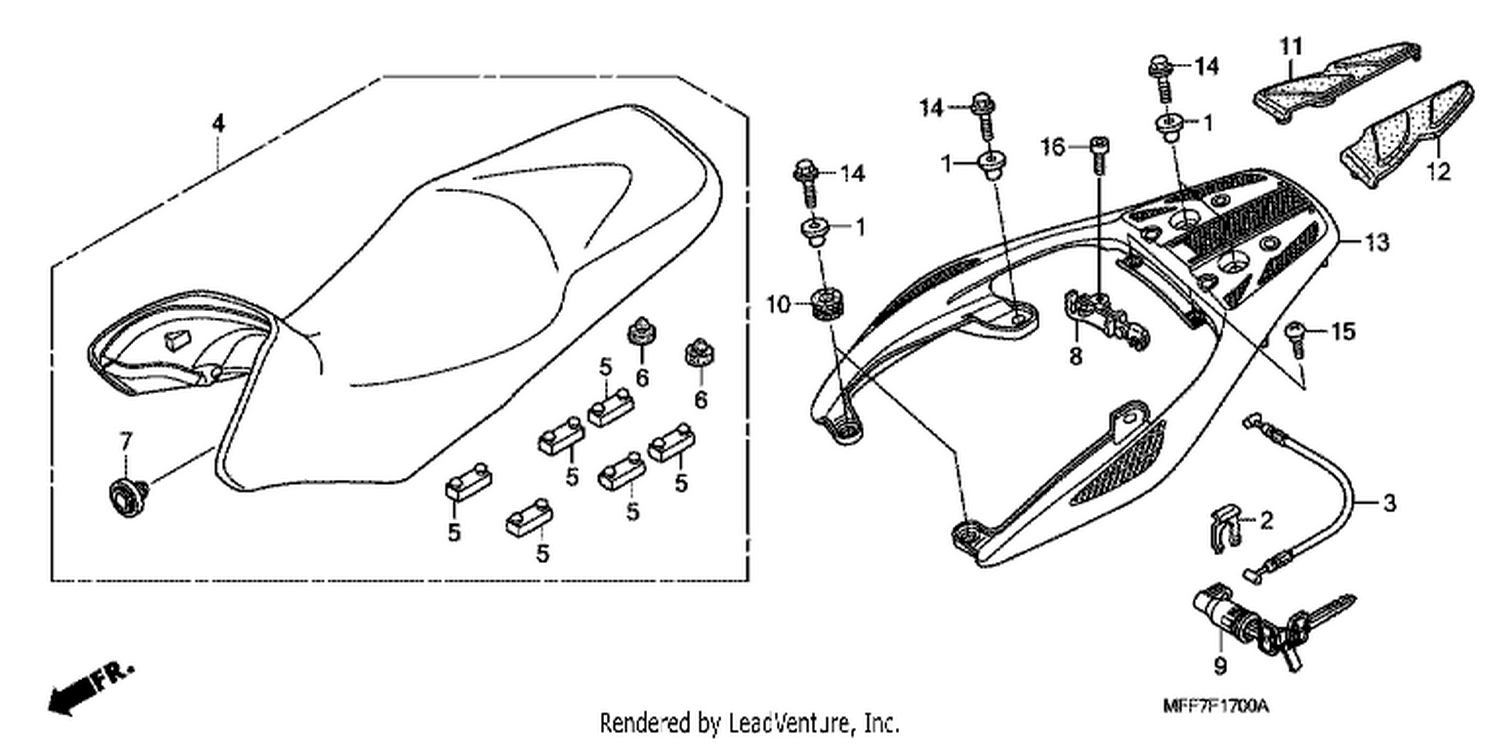  SEAT/REAR CARRIER