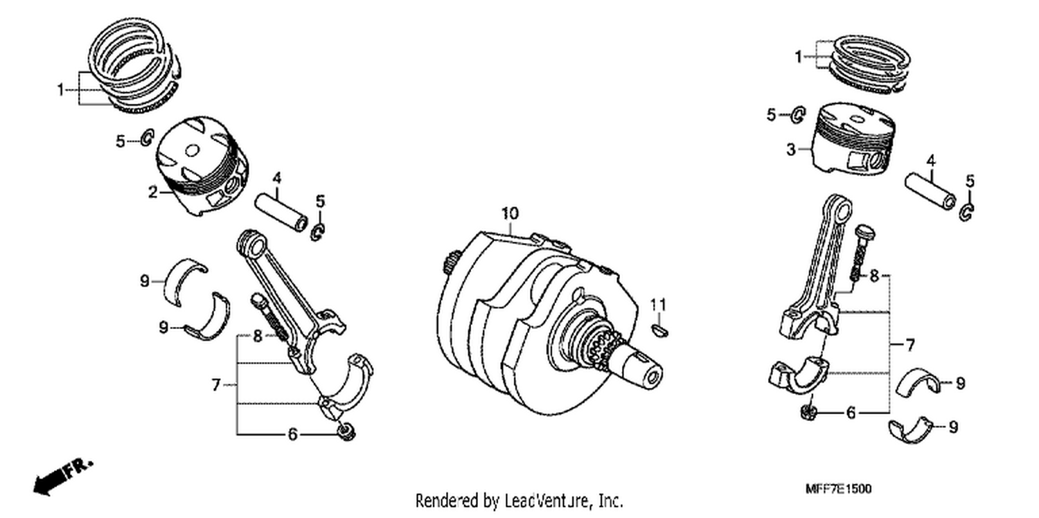  CRANKSHAFT/PISTON