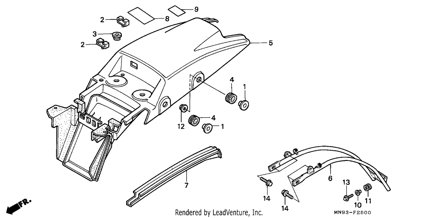 REAR FENDER