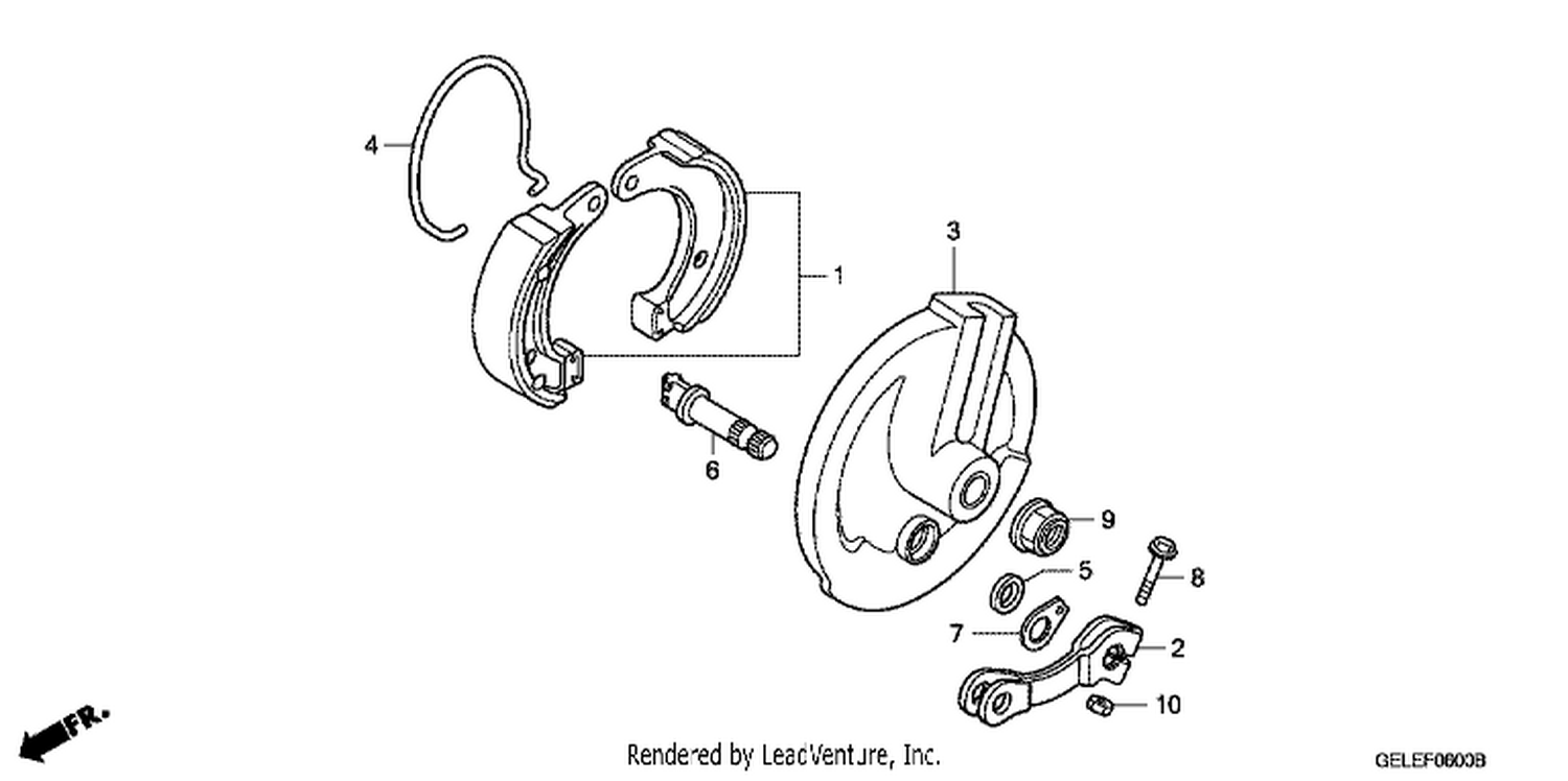  FRONT BRAKE PANEL