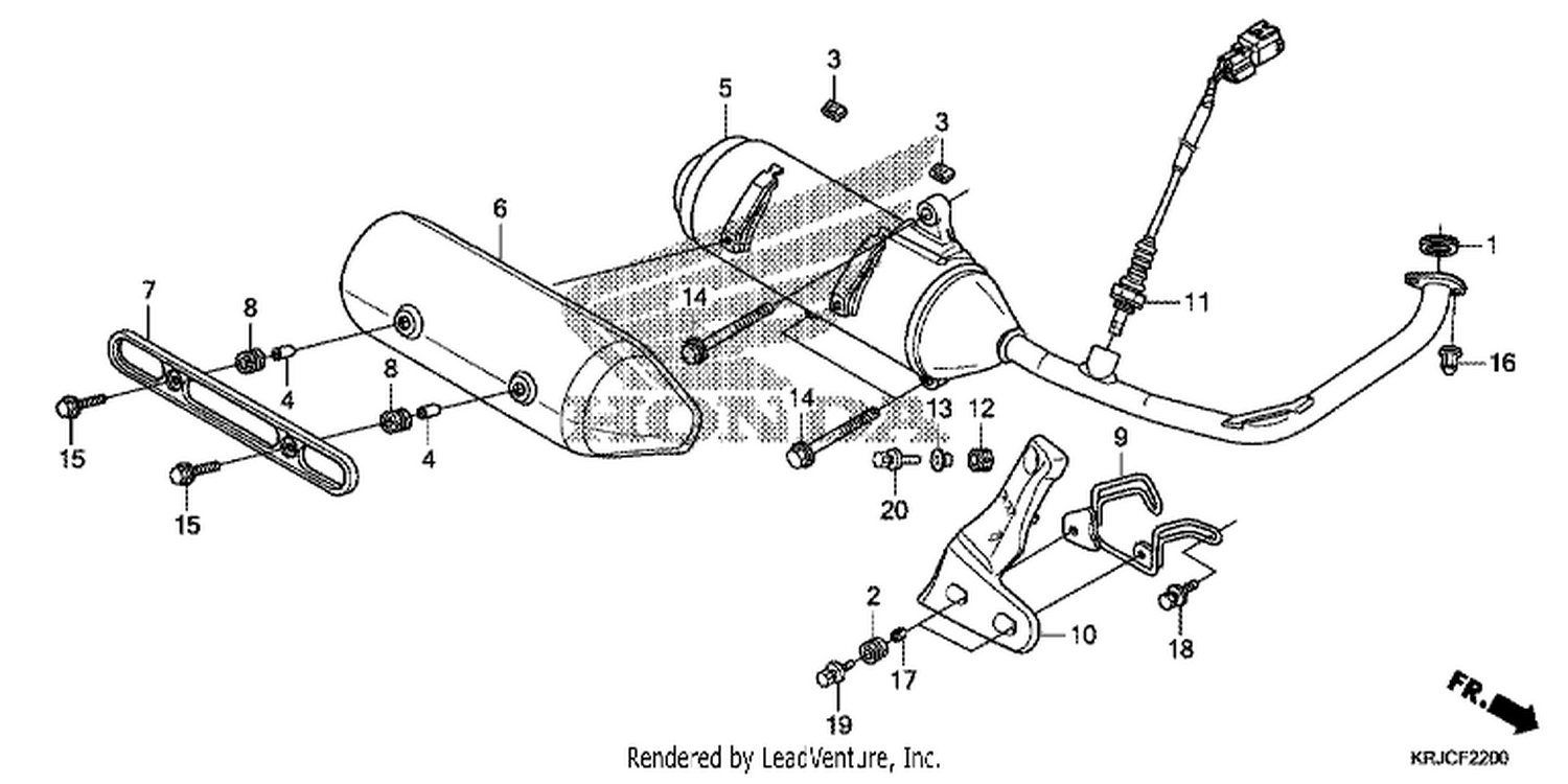  EXHAUST MUFFLER