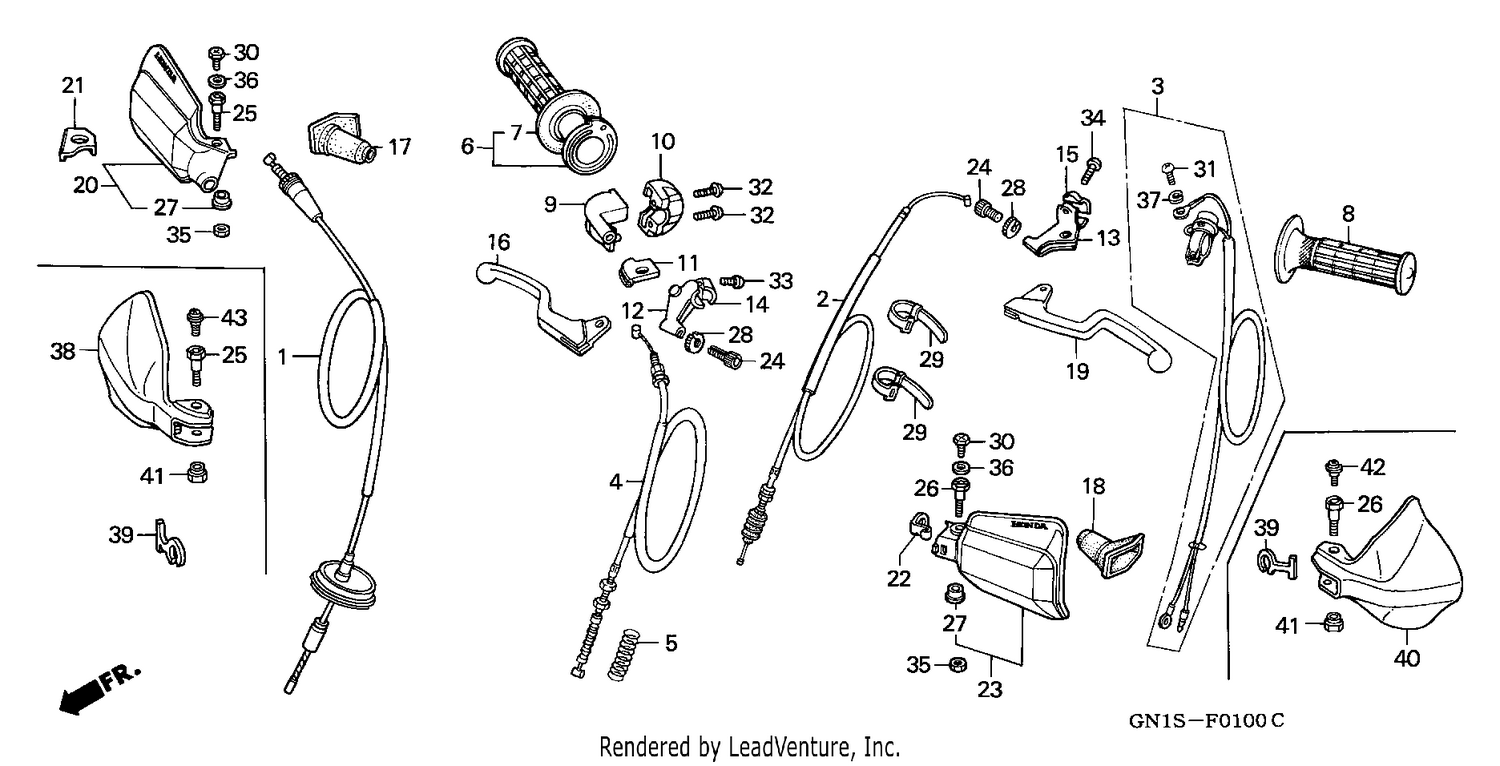 HANDLE LEVER/SWITCH/CABLE