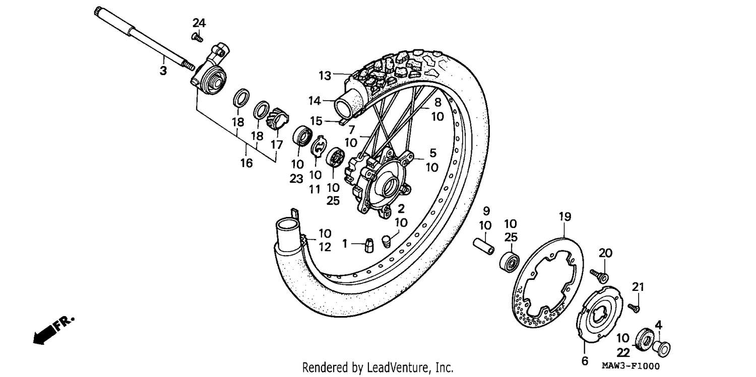 FRONT WHEEL