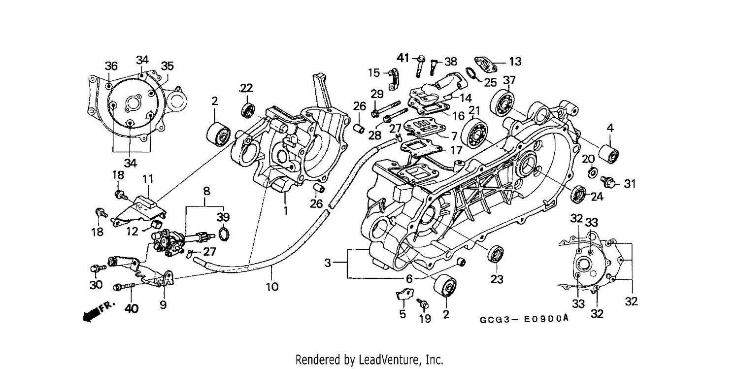 CRANKCASE/OIL PUMP