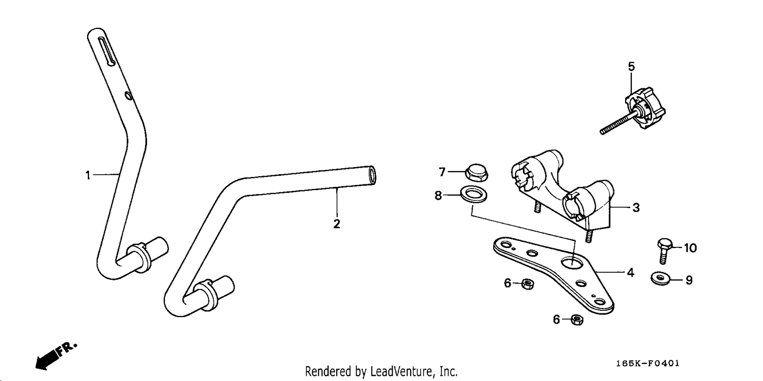 HANDLE PIPE/TOP BRIDGE (2)
