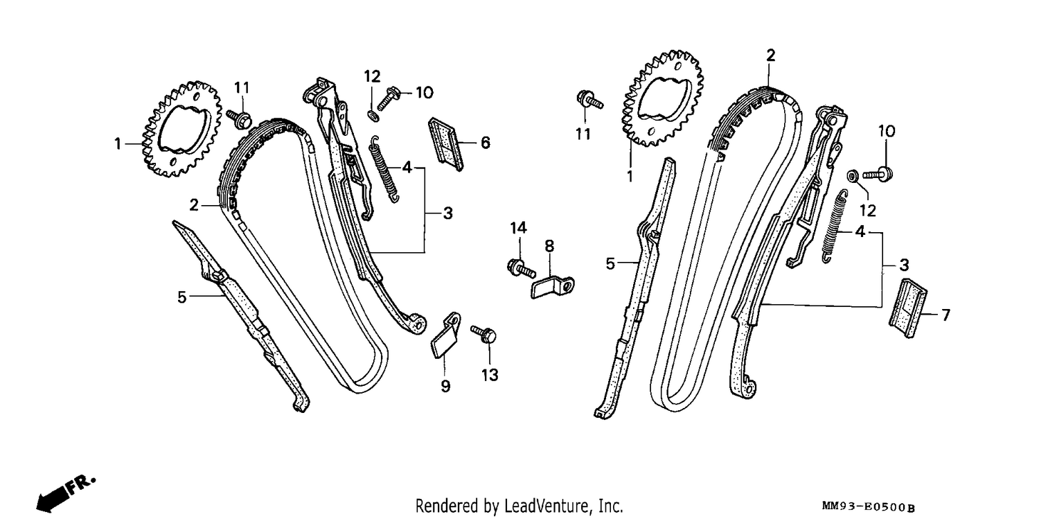 CAM CHAIN/TENSIONER