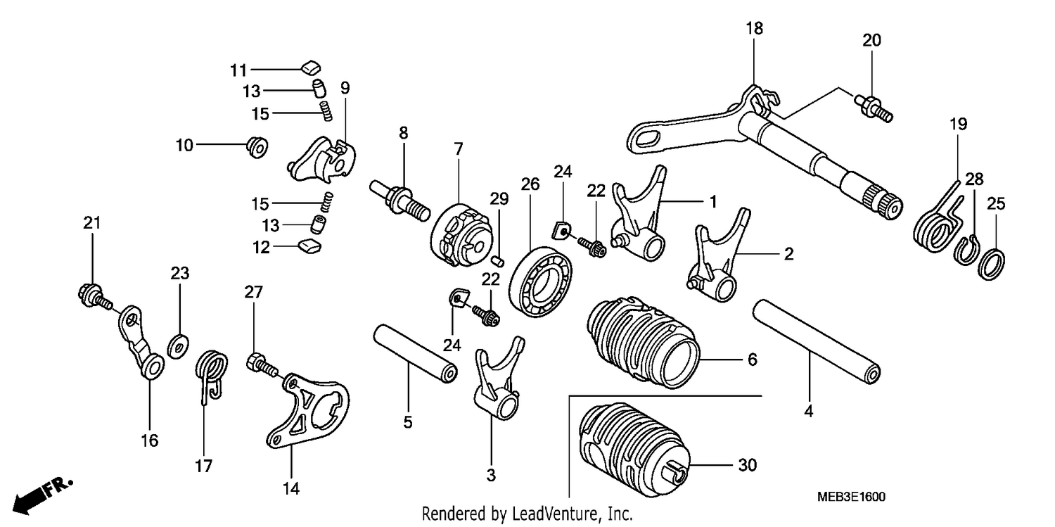 GEAR SHIFT DRUM