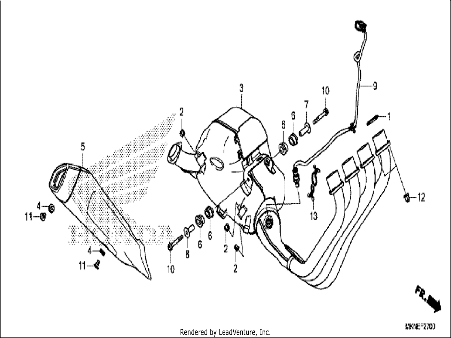  EXHAUST MUFFLER