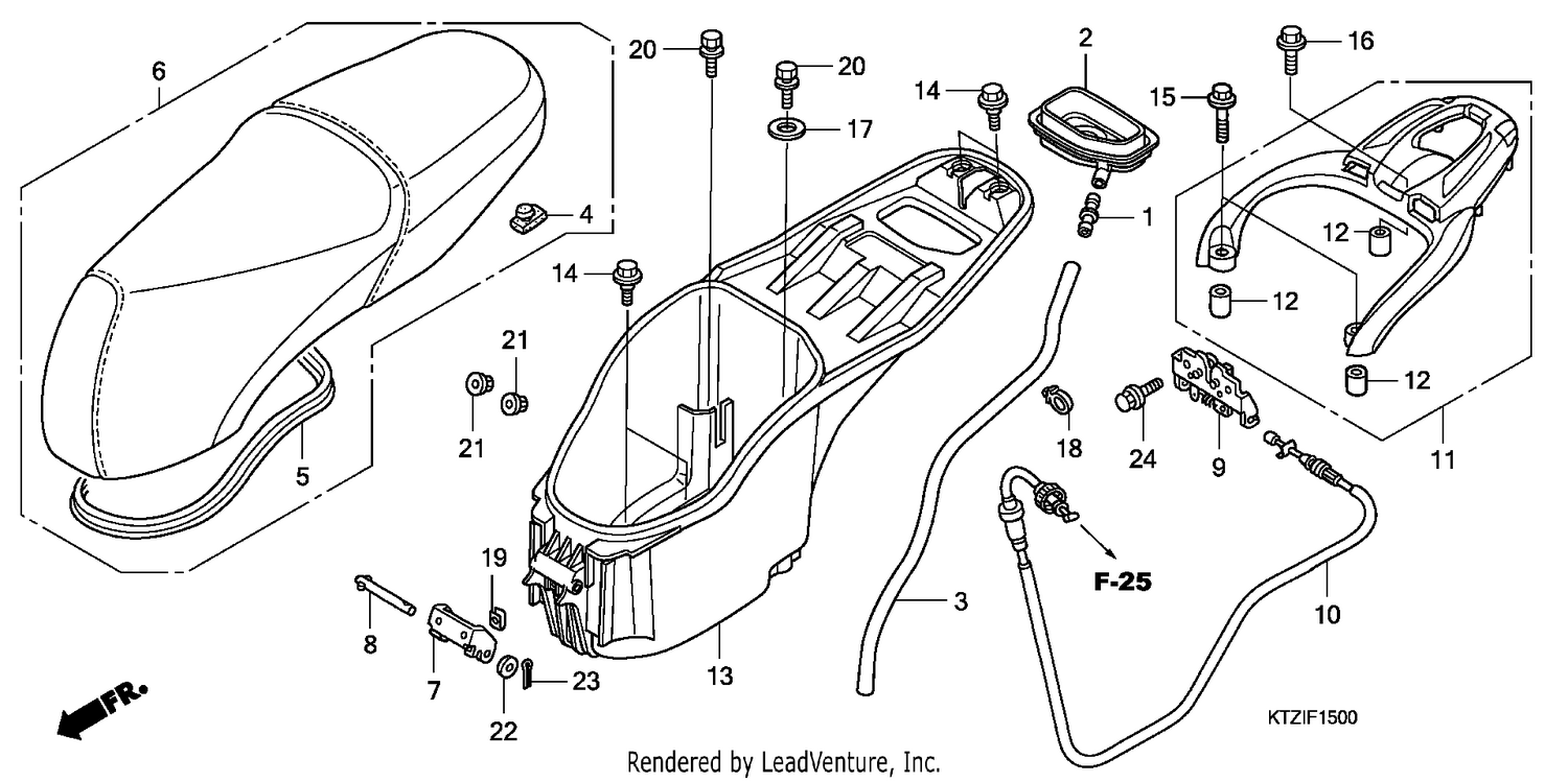 SEAT/LUGGAGE BOX