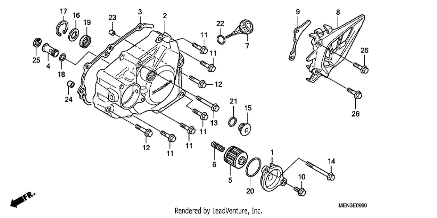  L. CRANKCASE COVER