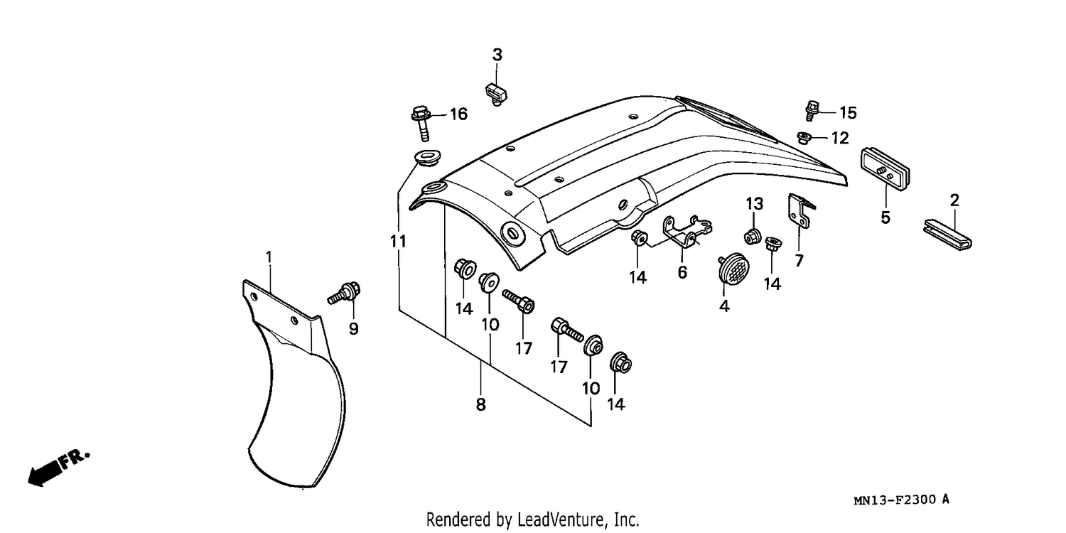 REAR FENDER