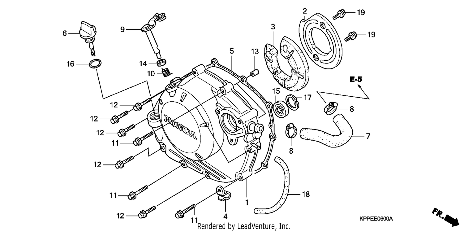 RIGHT CRANKCASE COVER