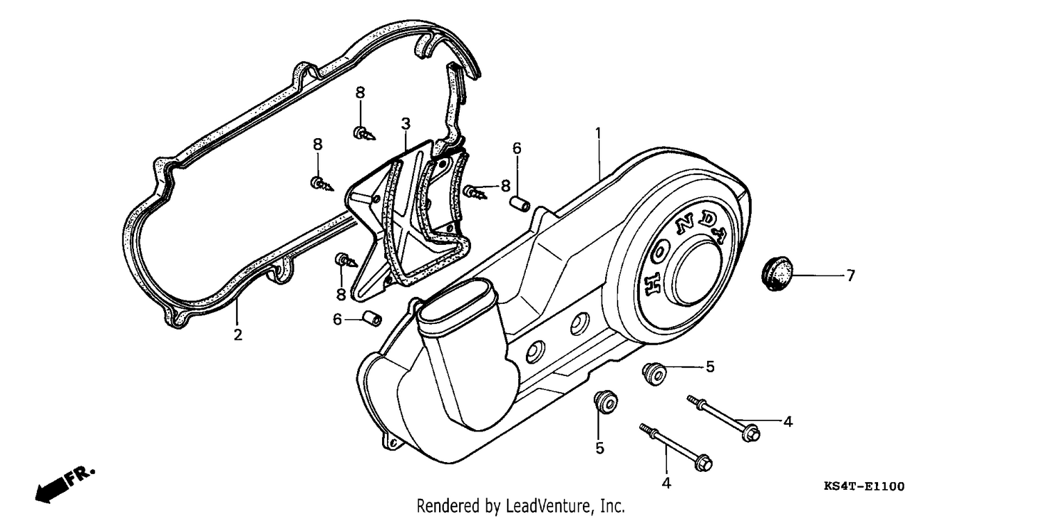 LEFT CRANKCASE COVER