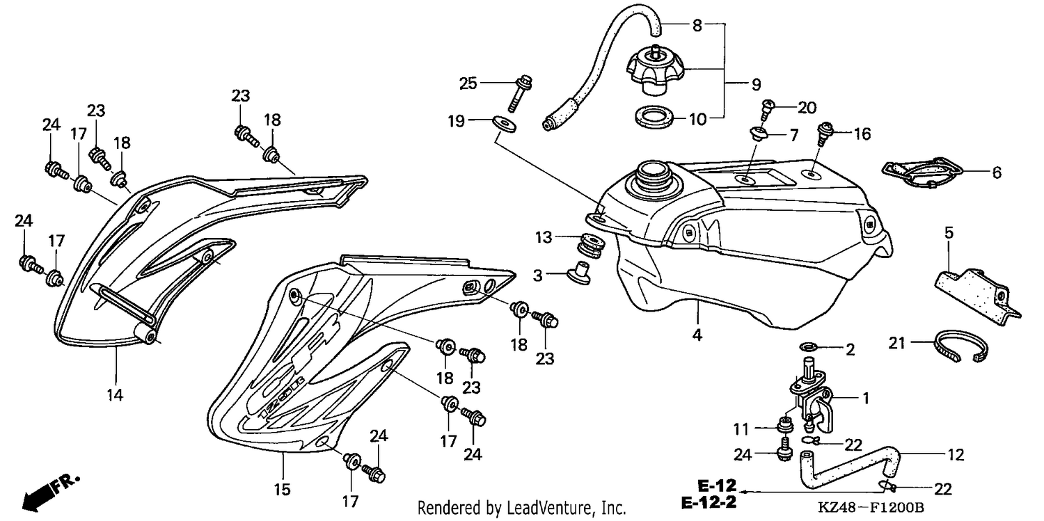 FUEL TANK/SHROUD