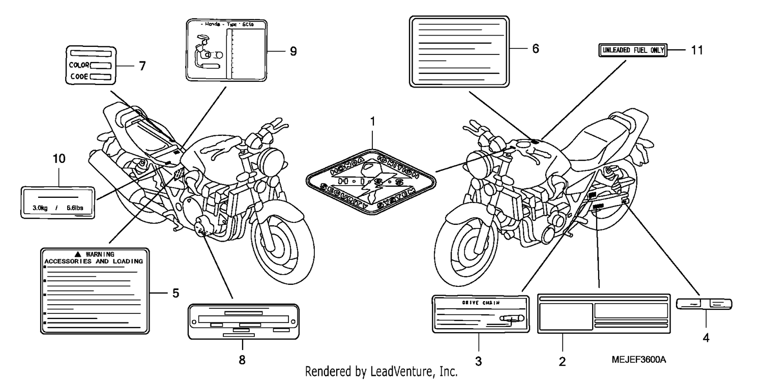 CAUTION LABEL (CB1300/A)