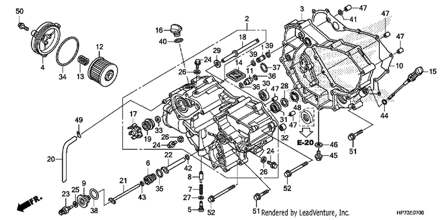  FRONT CRANKCASE COVER