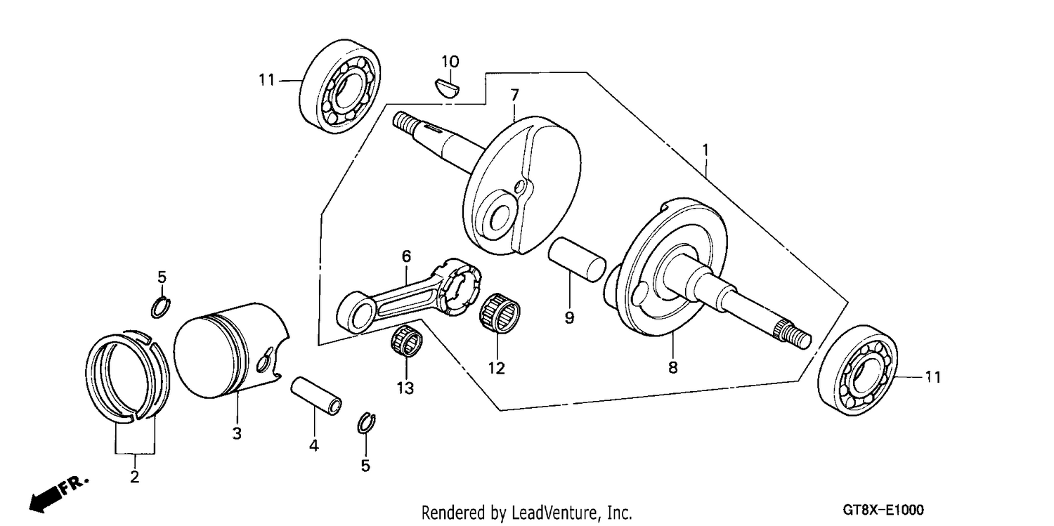 CRANKSHAFT/PISTON