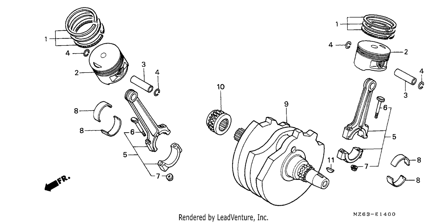 CRANKSHAFT/PISTON