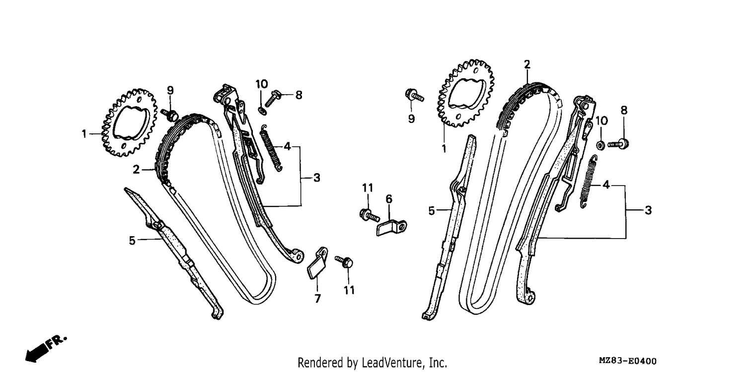 CAM CHAIN/TENSIONER