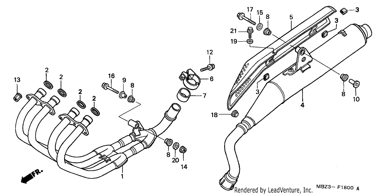 EXHAUST MUFFLER