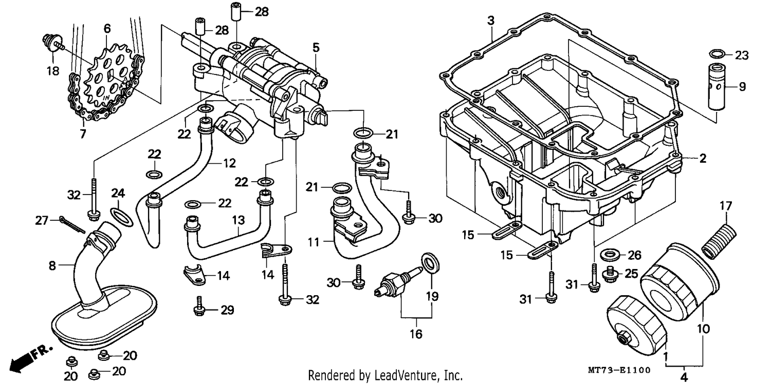 OIL FILTER/OIL PAN/ OIL PUMP