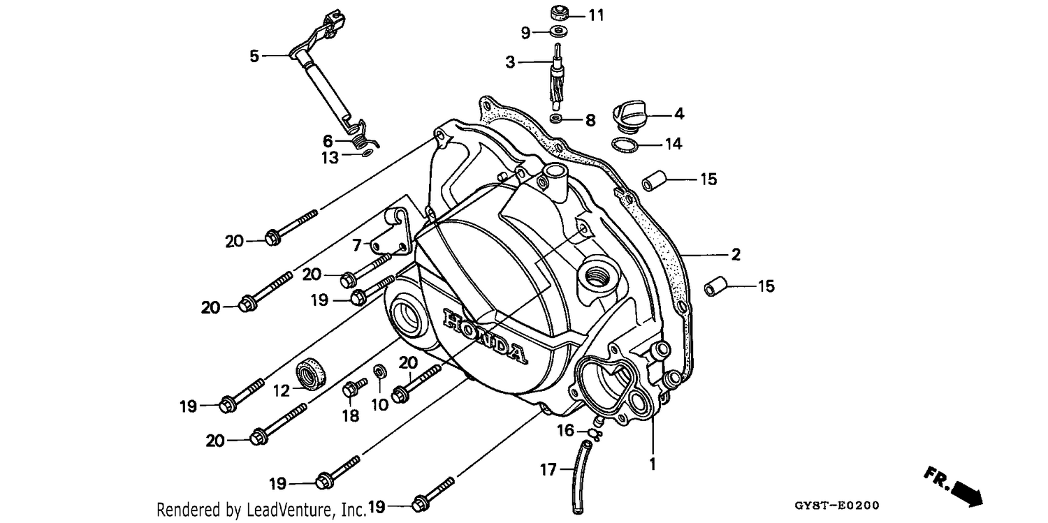 RIGHT CRANKCASE COVER