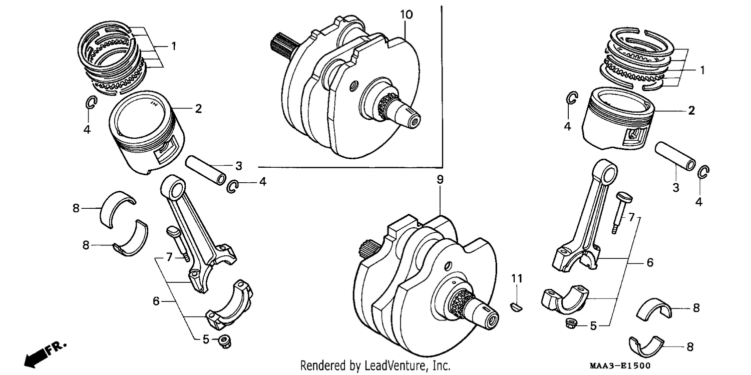 CRANKSHAFT/PISTON