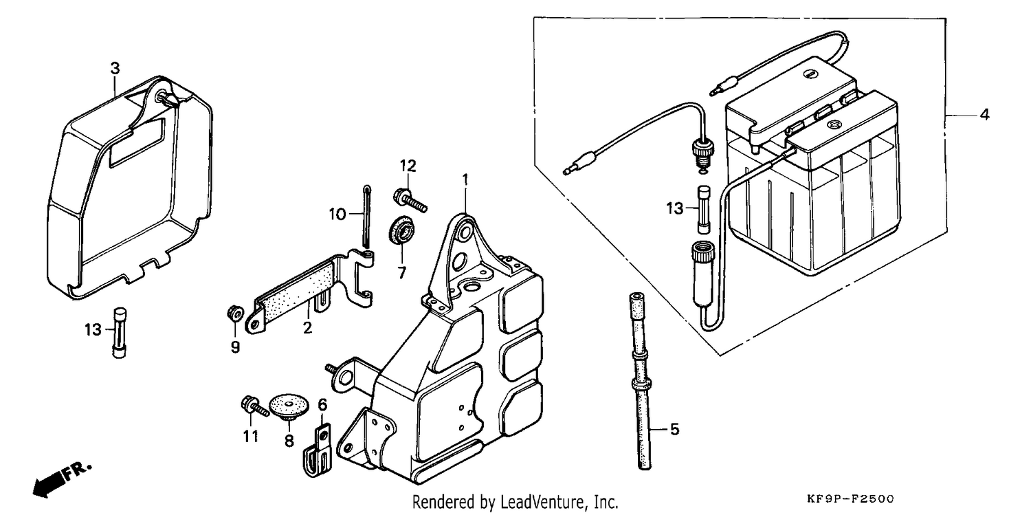 BATTERY/REGULATOR