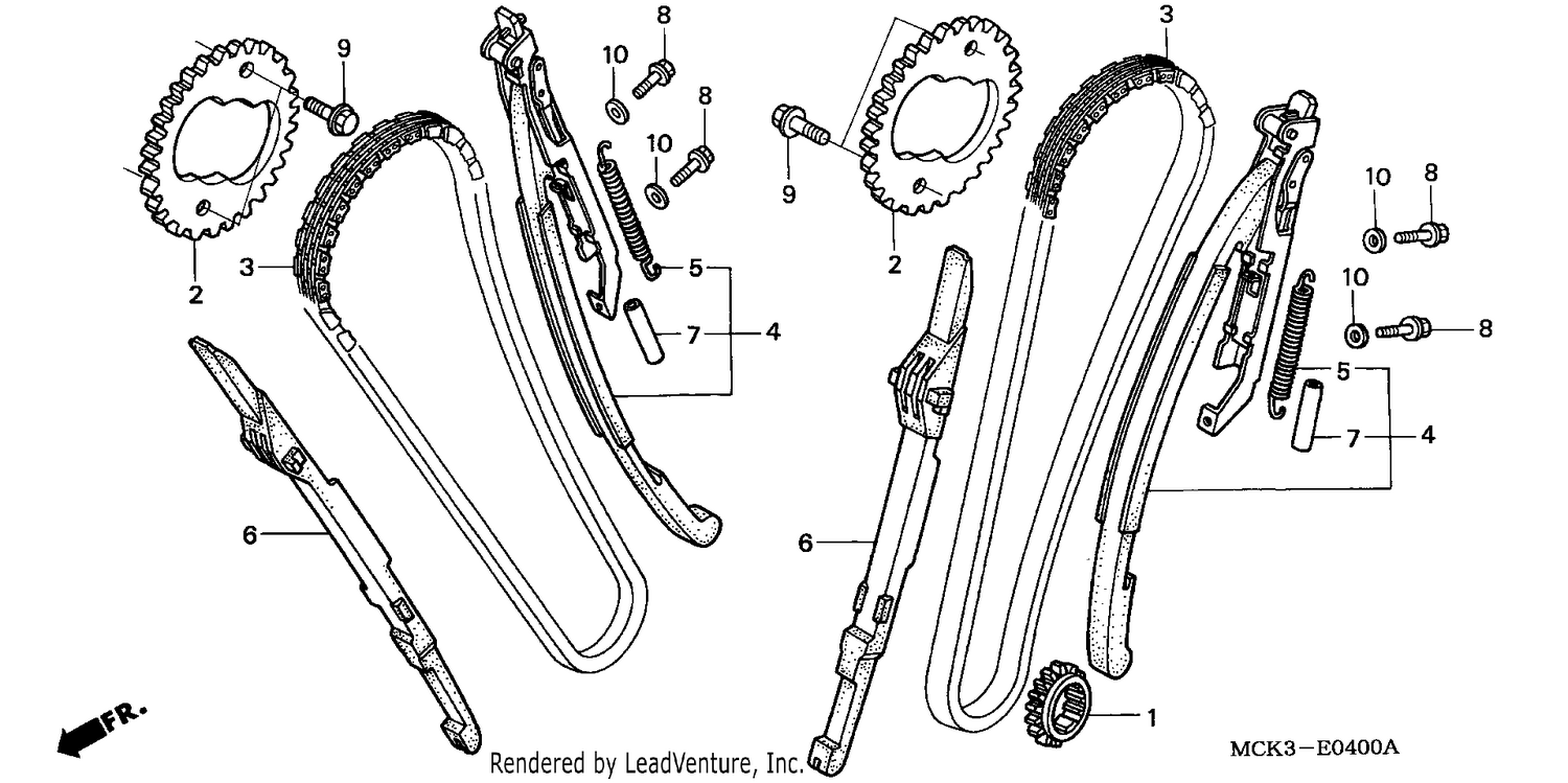 CAM CHAIN/TENSIONER