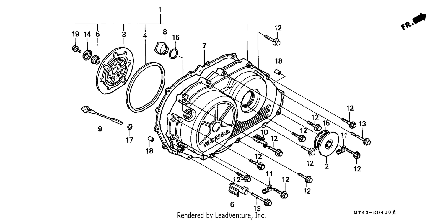 RIGHT CRANKCASE COVER