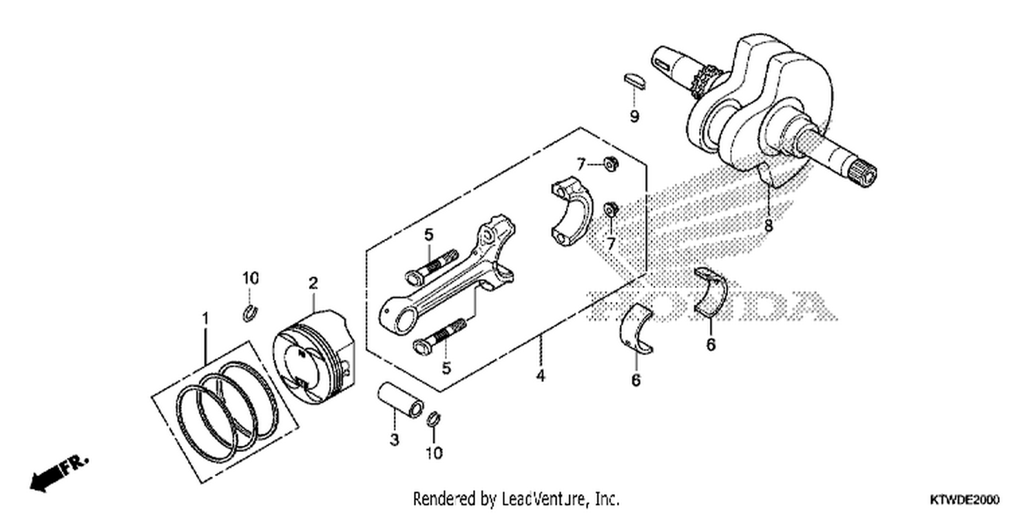  CRANKSHAFT/PISTON